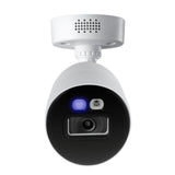 Lorex 4K Smart Deterrence CVI Wired Bullet Camera with 8MP Image Sensor and Durable Design (White)