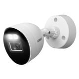 Lorex 4K Smart Deterrence CVI Wired Bullet Camera with 8MP Image Sensor and Durable Design (White)