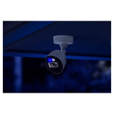 Lorex 4K Smart Deterrence CVI Wired Bullet Camera with 8MP Image Sensor and Durable Design (White)