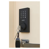 Lorex Bluetooth Deadbolt Smart Lock with Touchpad, 2-Layer Encryption, and Lorex App Support (Black)