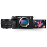 Sony Alpha 7C II Full-Frame Interchangeable Lens Hybrid Camera Body (Black) with Zoom Lens Bundle