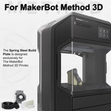 MakerBot 900-0039A Spring Steel Build Plate with Grip Surface for MakerBot METHOD 3D Printer (Black)