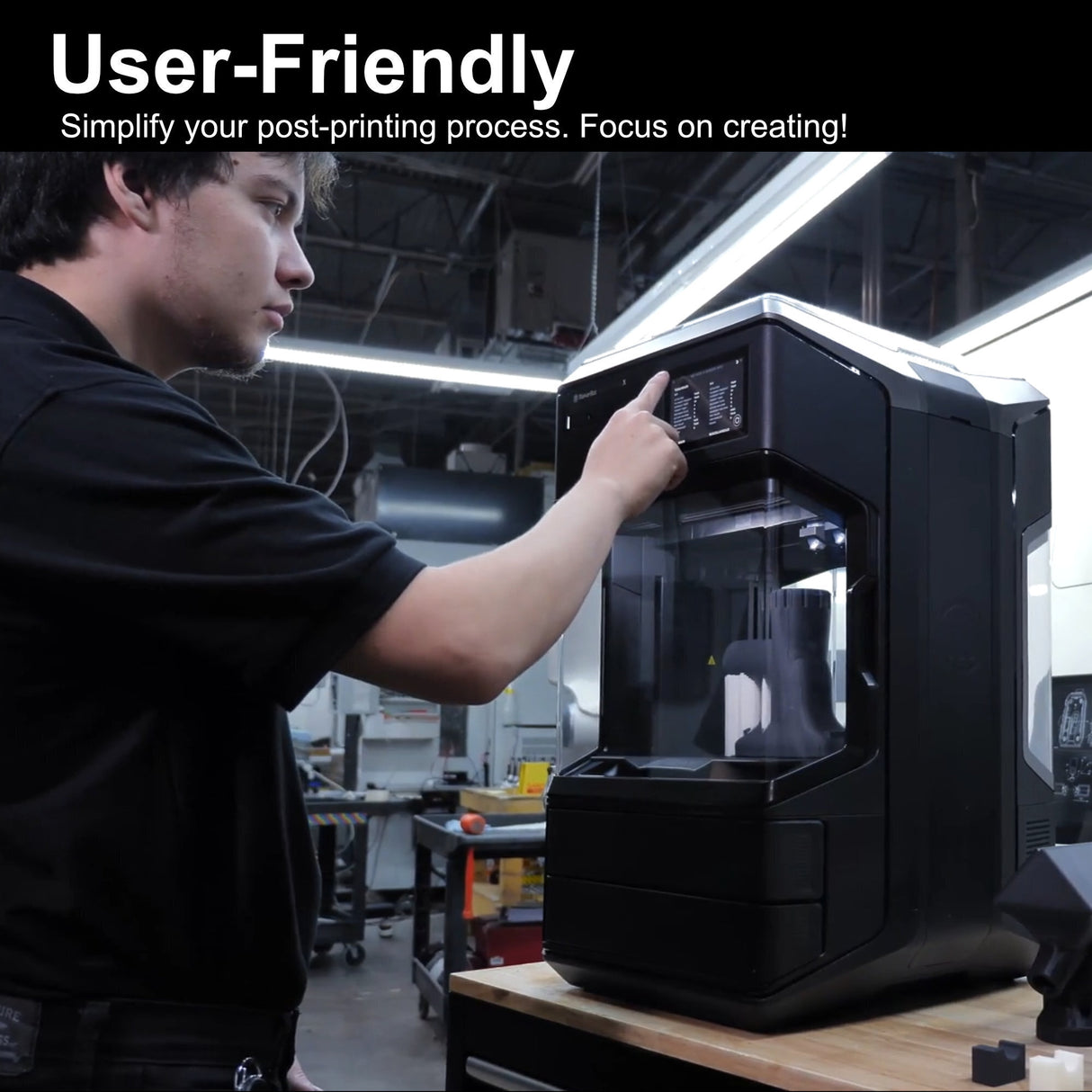 MakerBot 900-0039A Spring Steel Build Plate with Grip Surface for MakerBot METHOD 3D Printer (Black)