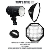 Profoto B10X Off-Camera Flash and Continuous Light with 3-Feet Softbox Octa and Speedring Bundle