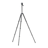 Fotopro X-Airfly Max Video Lightweight Design 2-In-1 Tripod with Flip Lock System (Gray)