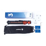 Fotopro X-Aircross 3 Lite Video Tripod with 3K Carbon Fiber Legs and Fast Locking System (Orange)