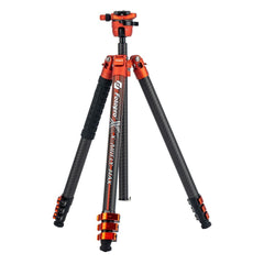 Fotopro X-Airfly Max Video tripod  (Orange) (Open Box)