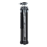 Fotopro X-Aircross 3 Lite Tripod with 3K Carbon Fiber Legs and Fast Locking System (Gray)