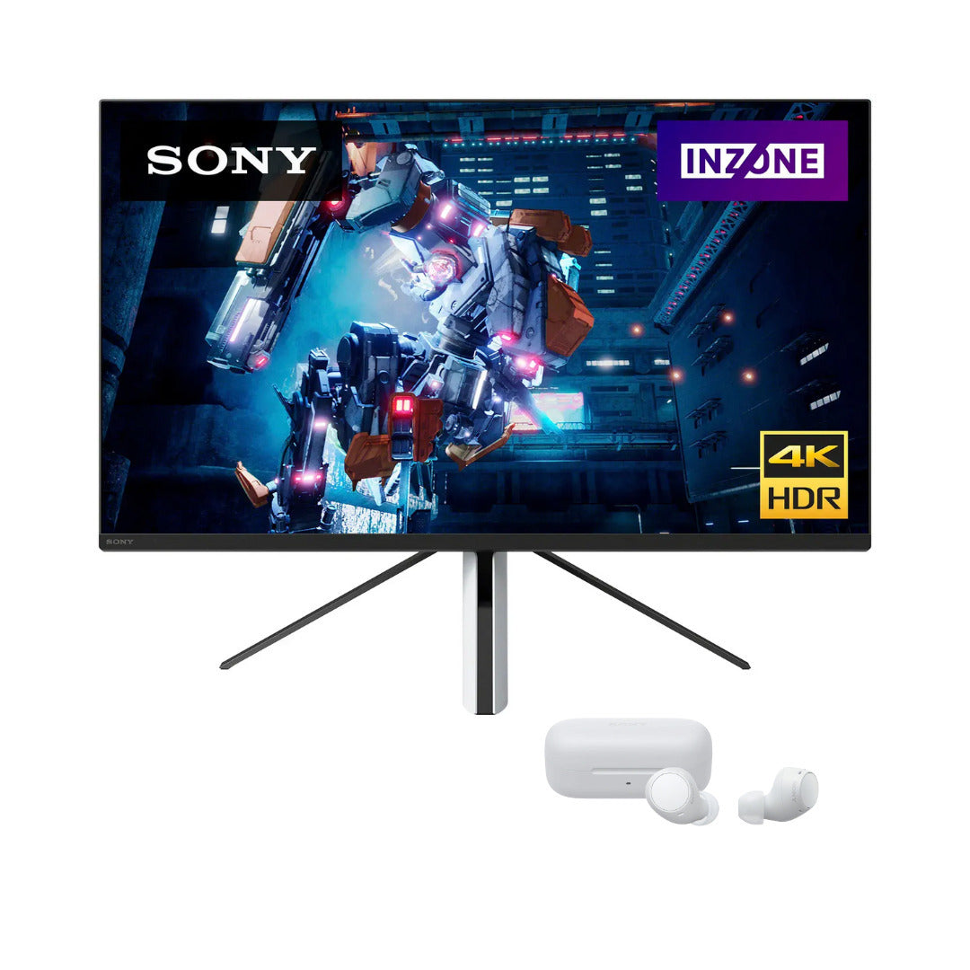 Sony SDM-U27M90 27-Inch INZONE M9 4K HDR 144Hz Gaming Monitor with Gaming Sony INZONE Earbuds Bundle