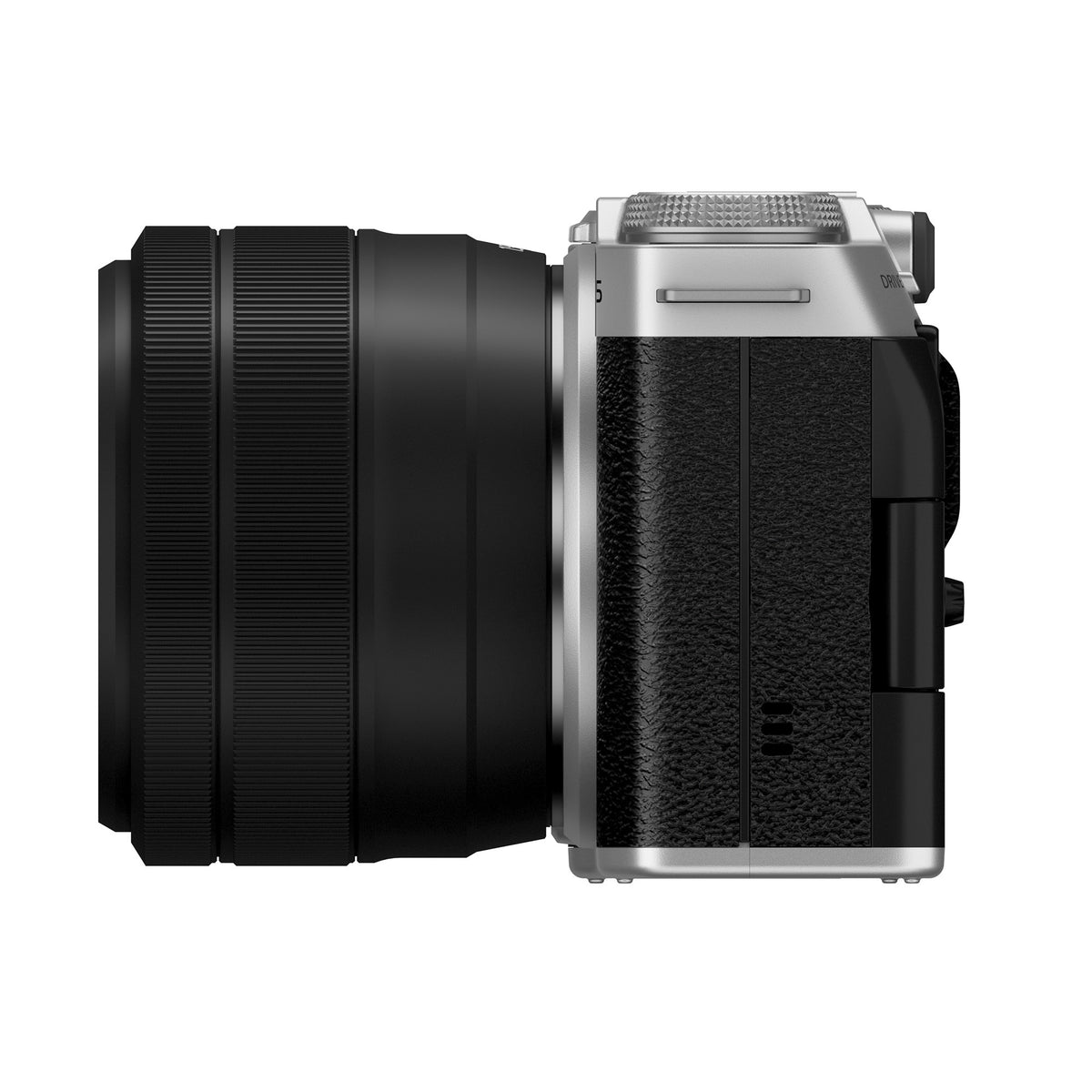 Fujifilm X-M5 Mirrorless Digital Camera with XC15-45mm F3.5-5.6 OIS PZ Lens and LCD Display (Silver)