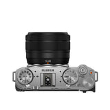 Fujifilm X-M5 Mirrorless Digital Camera with XC15-45mm F3.5-5.6 OIS PZ Lens and LCD Display (Silver)