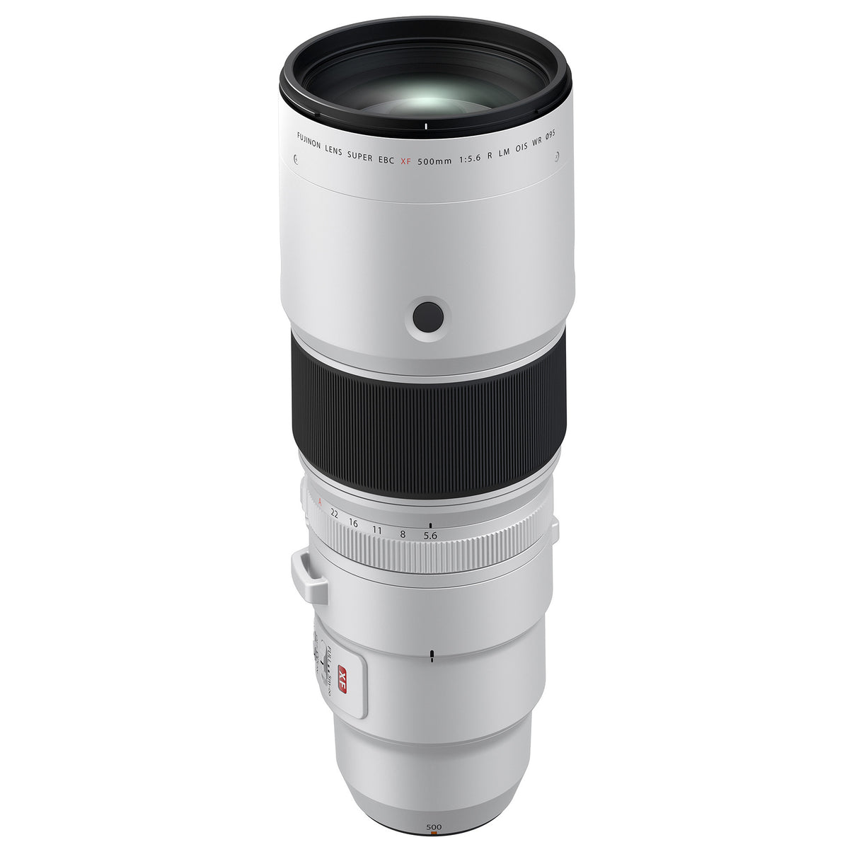 Fujifilm Fujinon XF 500mm F5.6 R LM OIS WR Lens with Linear Motor System and Optical Body (White)