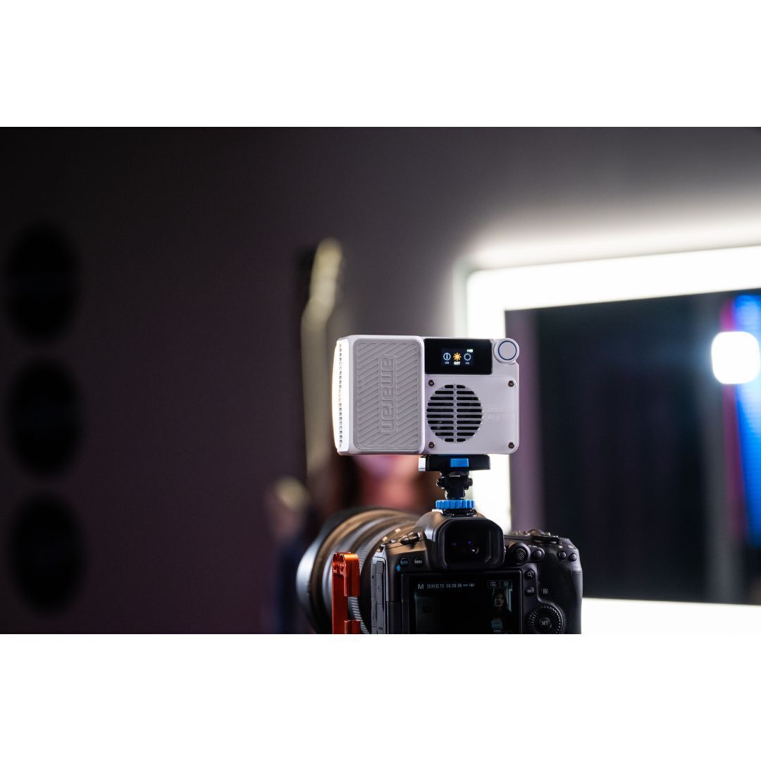 amaran Ace 25c RGBWW Full Color Compact LED Light with Ace Lock Quick-Release Mount (White)