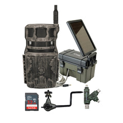 Stealth Cam Revolver 40MP Pro 360-Degree Cellular Trail Camera with 0.25-Inch Threaded Mount Bundle