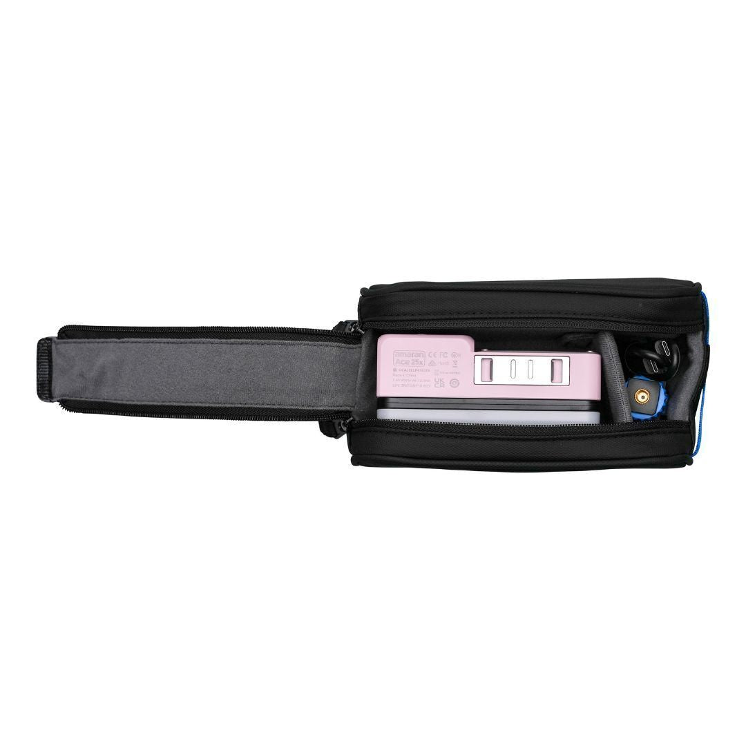 amaran Ace 25x Travel Ready Compact LED Light Creator Kit with Long-Lasting Battery (Pink)