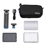 amaran Ace 25c Travel Ready Compact LED Light Creator Kit with Long-Lasting Battery (Silver)