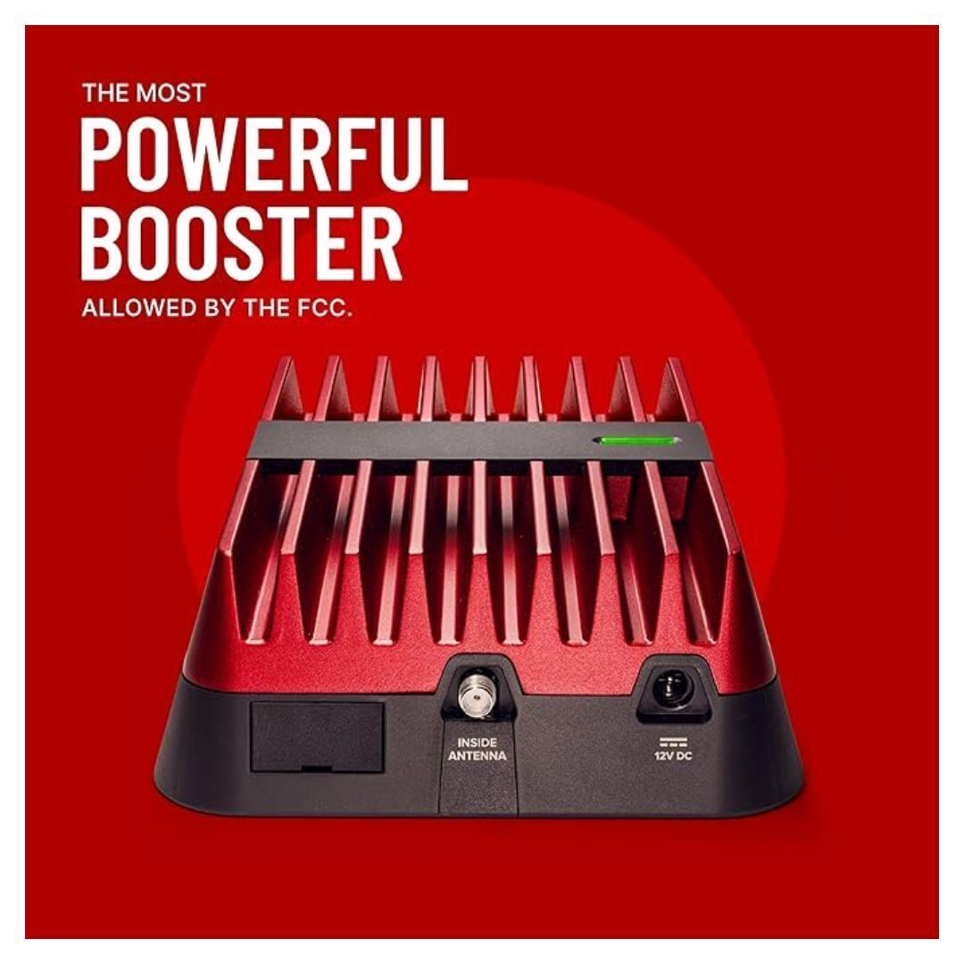 weBoost Drive Reach Overland Cellular Phone Signal Booster with Adjustable Outside Antenna Mount