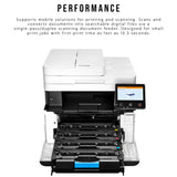 Canon Color imageCLASS MF644Cdw All-In-One Duplex Laser Printer (White and Black, Refurbished)