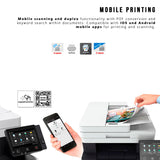 Canon Color imageCLASS MF642Cdw Laser Printer (White and Black, Refurbished) with 4 x Toner Bundle