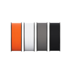 MakerBot 900-0056A Tough PLA Filament for Sketch 4 Pack (Orange, Stone White, Gray and Black)