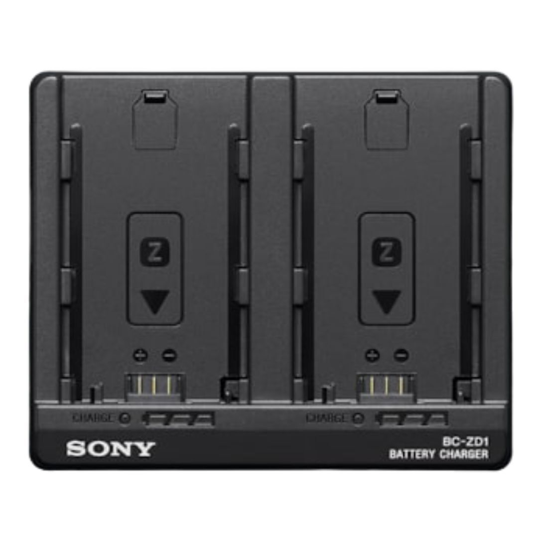 Sony BC-ZD1 Dual Battery Charger for Sony Z Battery Model NP-FZ100 with Rapid Charging (Black)