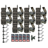 Stealth Cam Revolver 40MP Pro 360-Degree Cellular Trail Camera with Threaded Mount (10-Pack) Bundle