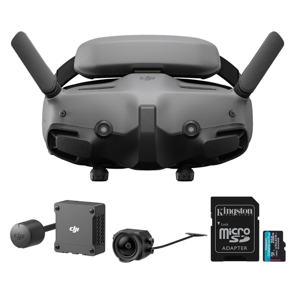 DJI Goggles 3 with O3 Air Unit and 256GB MicroSDXC Memory Card bundle – Focus Camera
