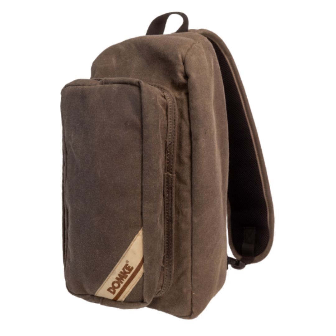 Domke 6-Liter Storage Sling Bag for DSLR or Mirrorless Cameras and Accessories (RuggedWear Brown)