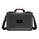STARTRC Waterproof Carrying Case for DJI Mini 4 Pro and DJI RC 2 Drones with ABS Body (Black-Red)