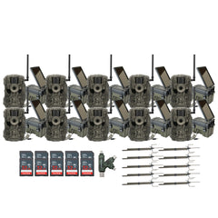 Stealth Cam 36MP Fusion Max Cellular Trail Camera with 80 Feet Detection Range (10-Pack) Bundle