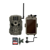 Stealth Cam 36MP Fusion Max Cellular Trail Camera with Solar Power Panel and Camera Holder Bundle