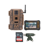 Muddy Mitigator Cellular 24MP Imaging Trail Camera with 80 Feet Detection and Flash Range Bundle