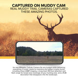 Muddy Mitigator Cellular 24MP Imaging Trail Camera with 0.7 Second Trigger Speed Bundle