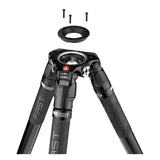 Manfrotto 635 Fast Single Tube Carbon Fiber Tripod Legs with Twist-Lock Technology (Black)
