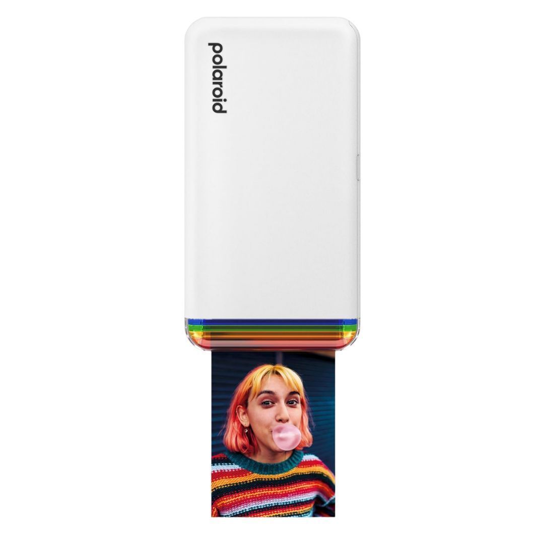 Polaroid Hi-Print 2nd Generation 2x3 Pocket Photo Bluetooth Printer with 40 Sheets (White)