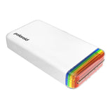 Polaroid Hi-Print 2nd Generation 2x3 Pocket Photo Bluetooth Printer with 40 Sheets (White)