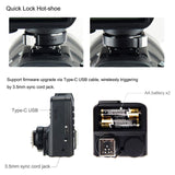 Godox X2 TTL Wireless Flash Trigger with 5 Group Setting Button for Olympus and Panasonic (Black)