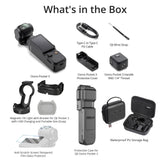 DJI Osmo Pocket 3 with Carry Bag, Hard Case Cover, Magnetic Fill Light, and Temp