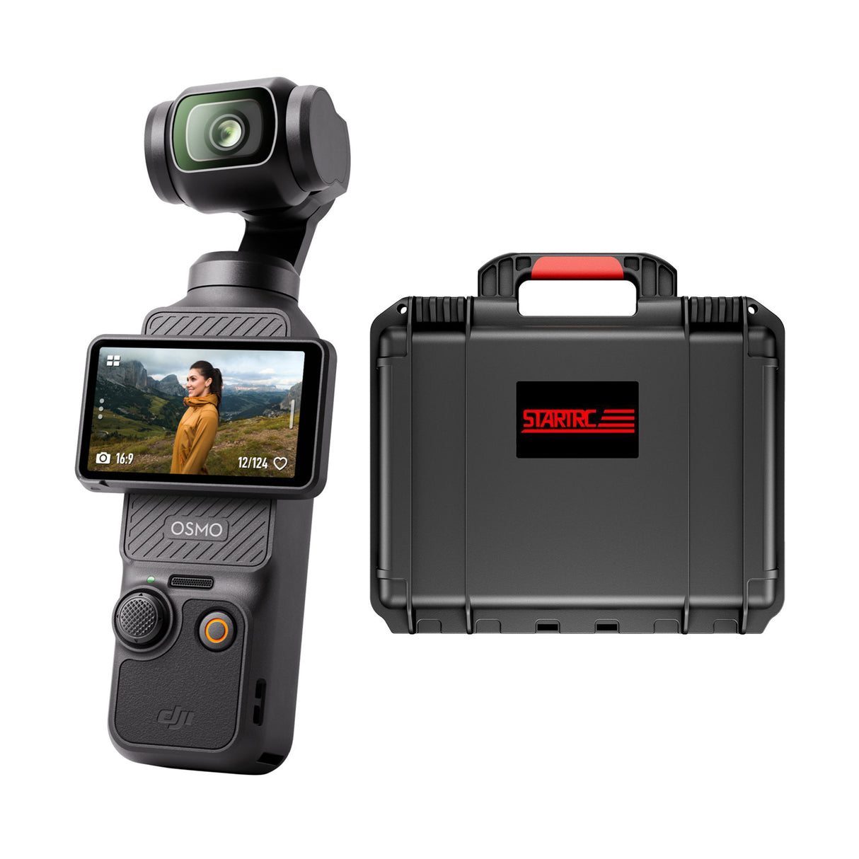DJI Osmo Pocket 3 with Hard Carry Case for DJI Pocket 3 Bundle