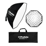 Profoto Clic Softbox Octa 2 Feet for Soft and Flattering Light with Clic Softgrid Octa Bundle