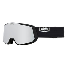 100 Percent Snowcraft XL Snow Goggles (Black) (Open Box)