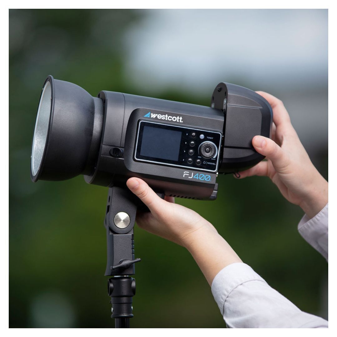 Westcott FJ400 Strobe 2-Light Location Hard Case Kit with FJ-X3 M Universal Wireless Trigger