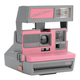 Polaroid 600 Cool Cam Pink 110mm Lens Vintage Instant Film Camera with Fixed Focus (Pink and Gray)