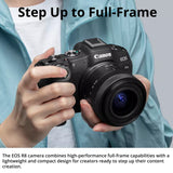 Canon EOS R8 Mirrorless Camera with RF 24-50mm f/4.5-6.3 IS STM Lens and RS 4 Gimbal Bundle