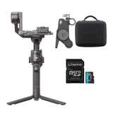 DJI RS 4 Gimbal Stabilizer Combo with 128 GB Memory Card Bundle