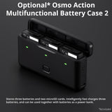DJI Osmo Action Extreme Battery Plus (2-pack) with  Silicone Protector for Action 5 Pro /Action4/ 3