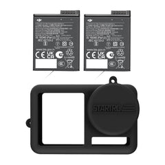 DJI Osmo Action Extreme Battery Plus (2-pack) with  Silicone Protector for Action 5 Pro /Action4/ 3