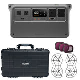 DJI Power 1000 with Mini 4 Pro 360° Propeller Guard, ND Filters Set (ND16/64/256) and Weatherproof