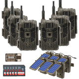 Stealth Cam 40MP Deceptor Max Cellular Trail Camera with 0.4-Second Trigger Speed (6-Pack) Bundle