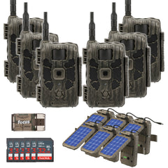Stealth Cam 40MP Deceptor Max Cellular Trail Camera with 0.4-Second Trigger Speed (6-Pack) Bundle